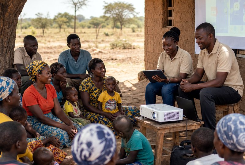 Community Learning Under a Tree
